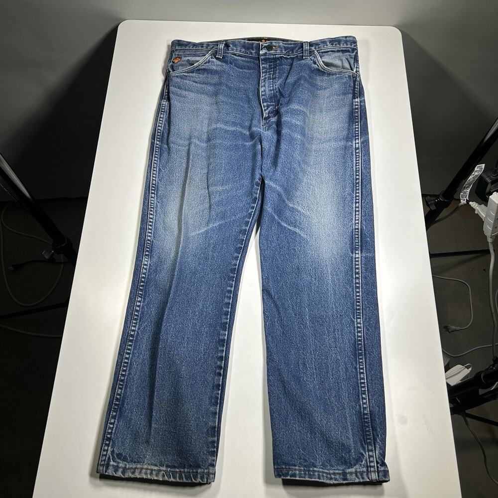 Wrangler FR Flame Resistant Jeans Mens 36x29 Original Fit HRC2 Workwear